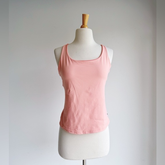 PRANA  Pink Fitted Sleeveless Exercise Tank Size Medium - Picture 2 of 6
